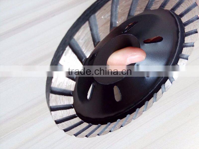power tool diamond continuous turbo cup grinding wheel for concrete and stones