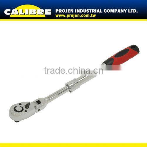 CALIBRE 3/8"Dr Flex Head Ratchet Handle