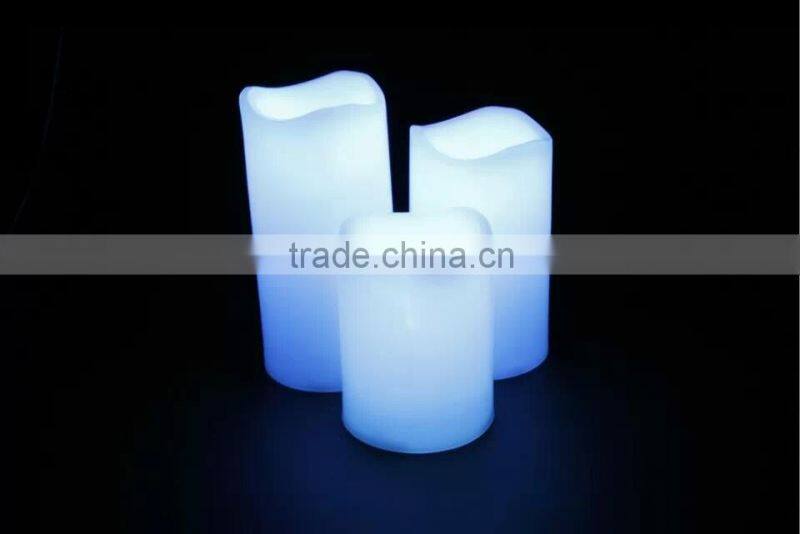 simulated led candle with moving flame