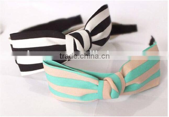 Factory direct sell Big bow Head band for girls