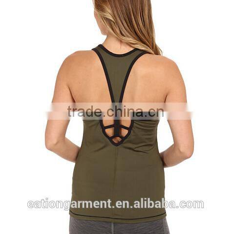 wholesale good quality women's yoga tank tops singlets