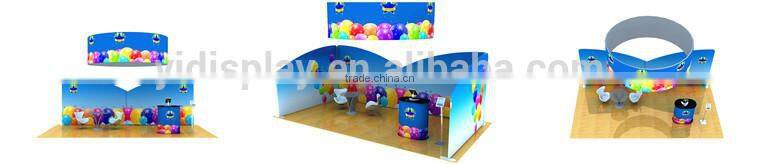Popular System Kit Cost Effective Promotional Trade Show Indoors Exhibition Booth Stand