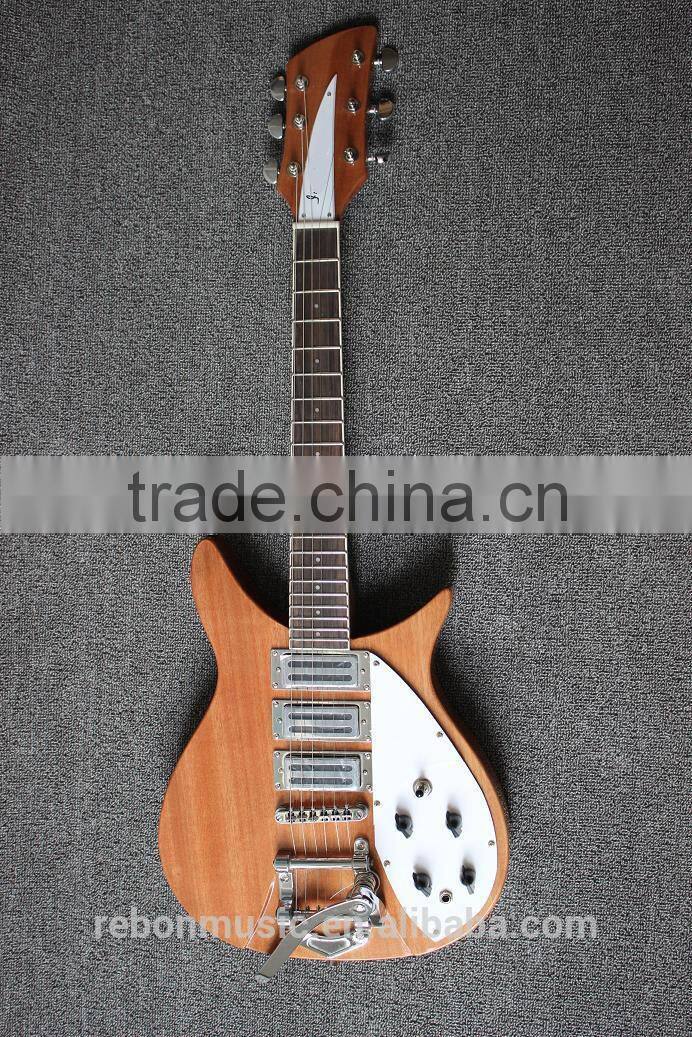 Weifang Rebon tremolo ricken Electric Guitar with floyd rose bridge