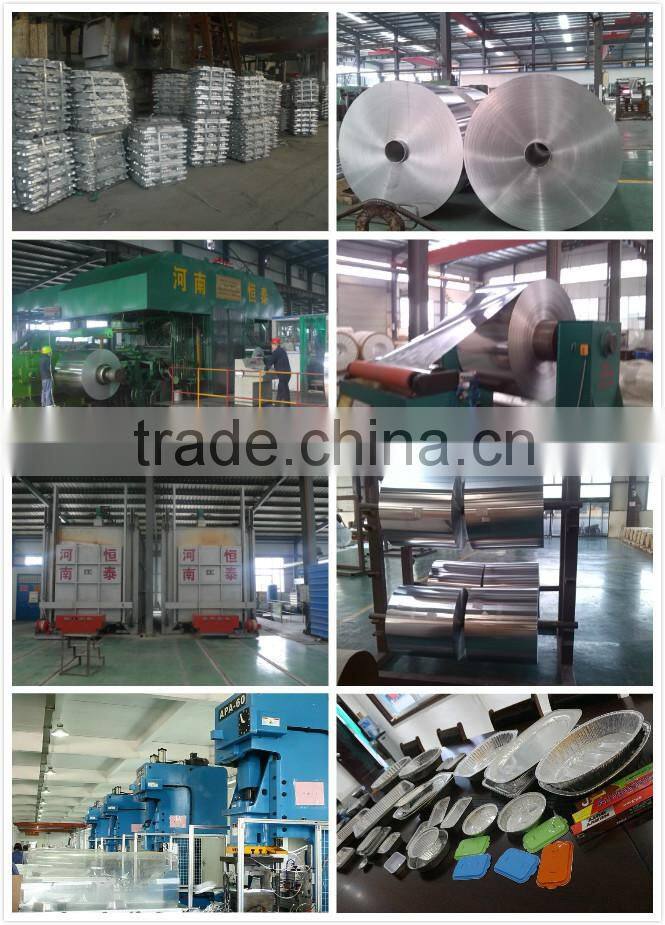 Rectangle aluminum foil container