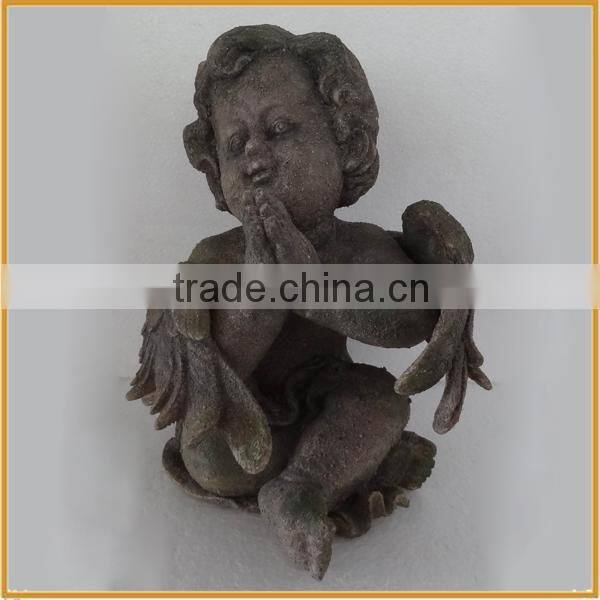 beautiful figurine resin angel figurine for home decor polyresin angel