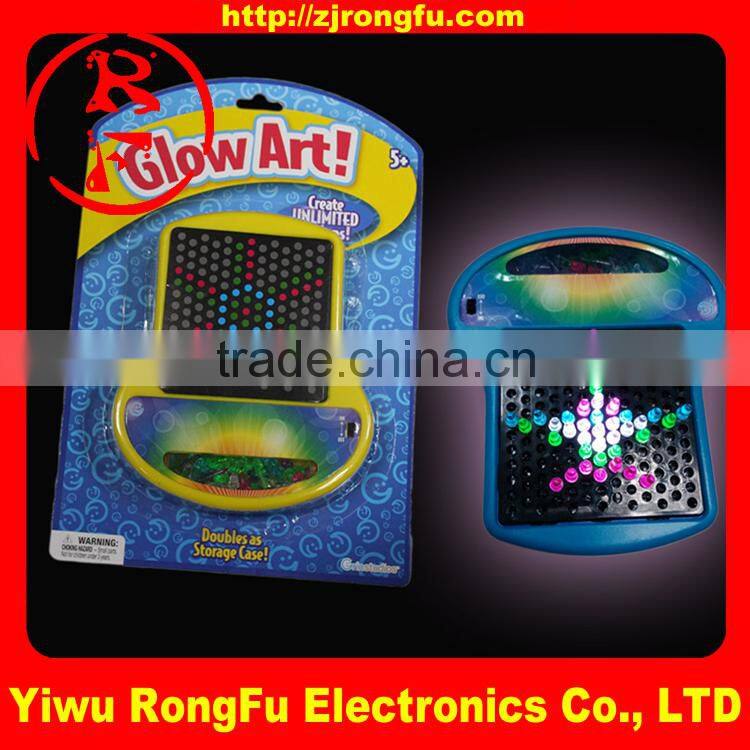 Best seller 2016 glow art toys for children manufacturer