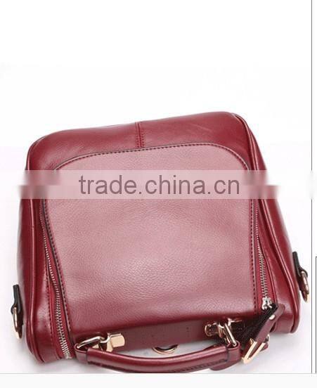 2016 new arrivel backpack Leather school Backpacks portable Waterproof shoulder bag