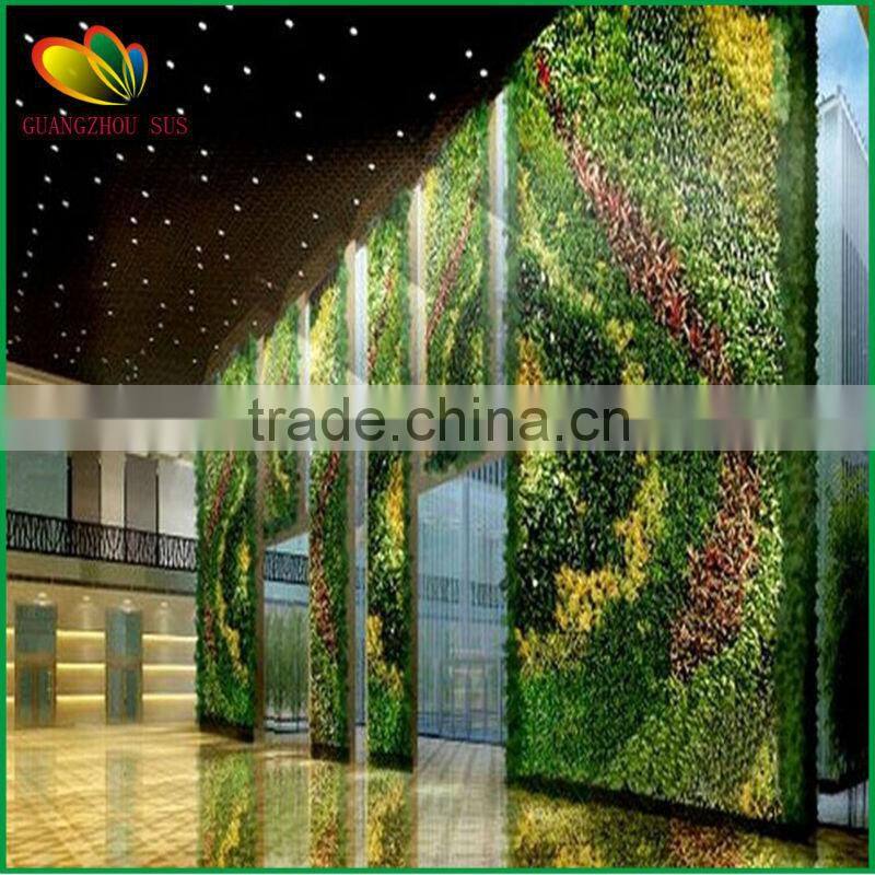 vertical green wall indoor decoration artificial green wall