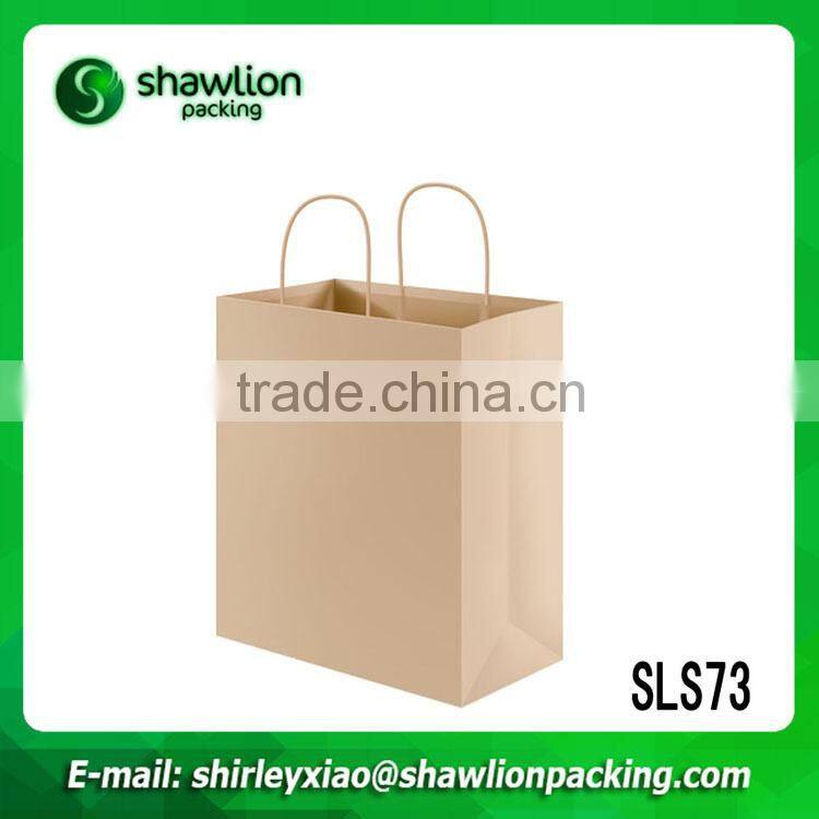 2015 China factory custom black paper bags for gifts