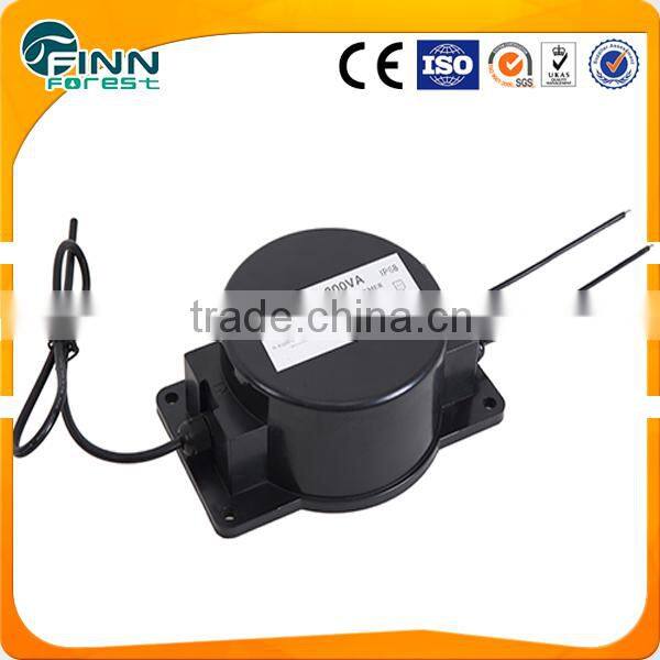 Plastic Underwater Light transformer for Swimming Pool or Fountain Use