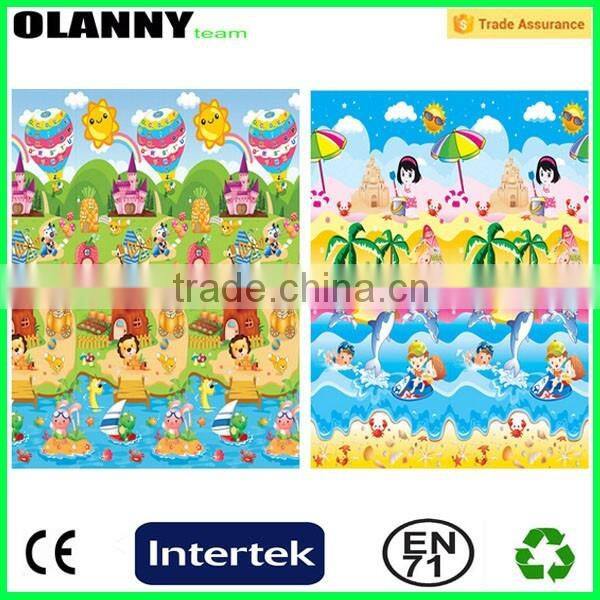 1.26kg/pc made in china PE+EPE foam+ PET aluminium film baby play mat