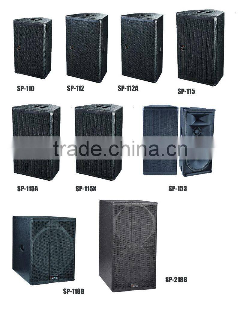 SPE Audio, Loudspeakers, 400W professional speaker, 15" active speaker, power DSP amplifier