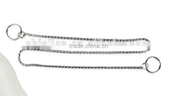 Dog Pet Collar Pet Chain with PU leather Leash