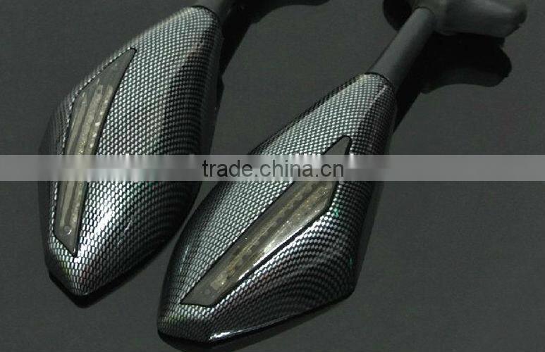 2013 Dual LED motorcycle rearview mirror