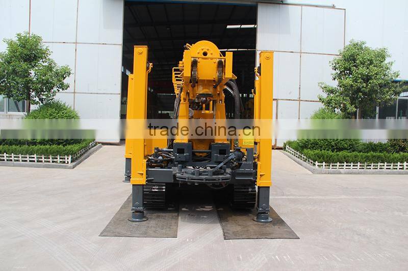 Crawler Mechanical Top Head Hydraulic Feeding DTH Drilling Rig
