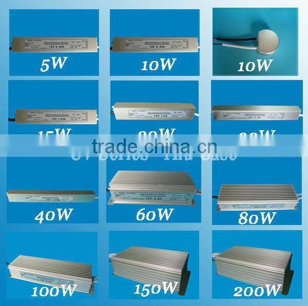 Two years warranty for 100w DC 12V IP67 waterproof switching power supply