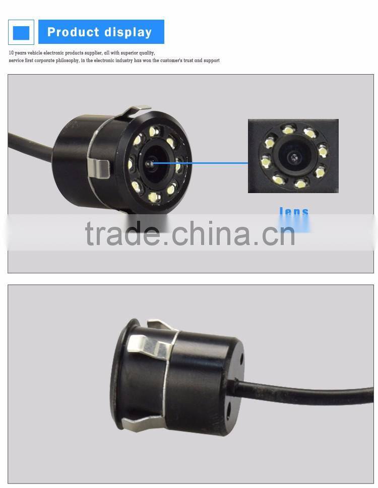 Guangzhou factory 18.5mm drilling rearview/back car camera for volvo