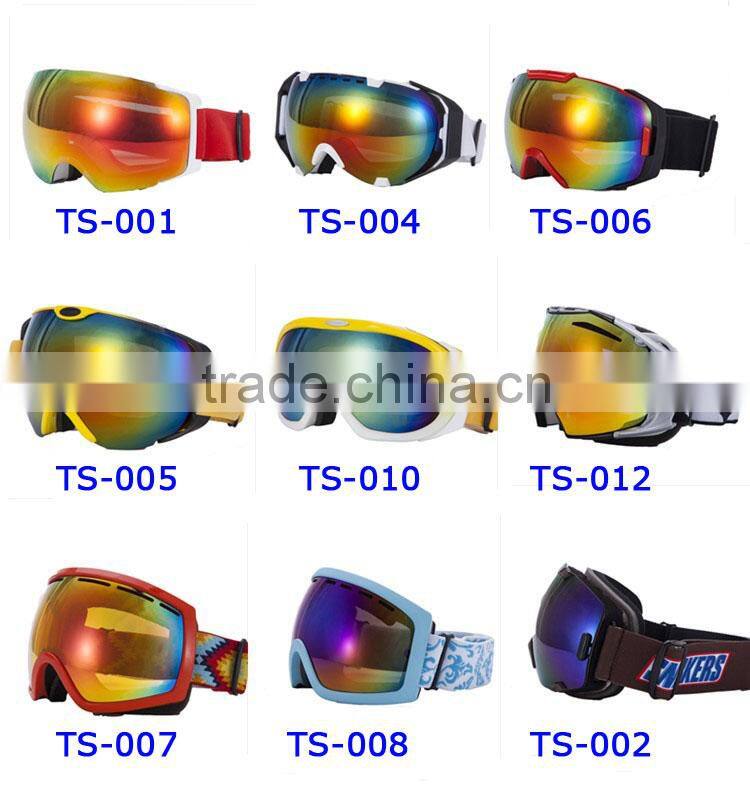 REVO coating snow goggles