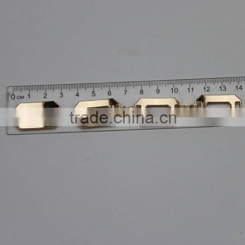 antique arrows connected gold chian for colthes or bags or shoes