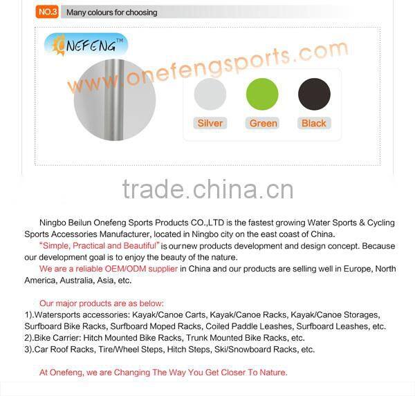 Fold down Kayak Carrier -J Style roof rack