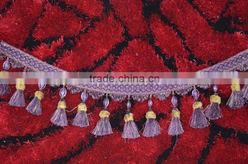 best sell tassel fringe for curtains and cushion,curtain tassel lace