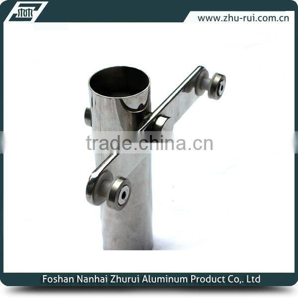 round stainless steel hanging glass clamp,Stainless steel 316 glass railing clamp glass balustrade hinge/clamp