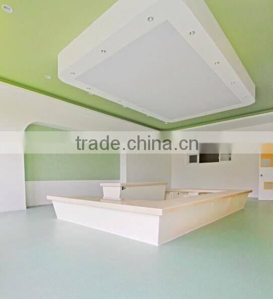 Fiber Glass Surface Treatment UV Coating Indoor Usage Vinyl Plank Flooring