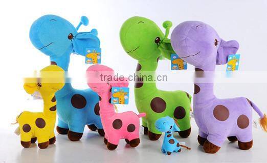 Plush Cartoon Kids Toys Giraffe Soft Stuffed Children Animal Doll