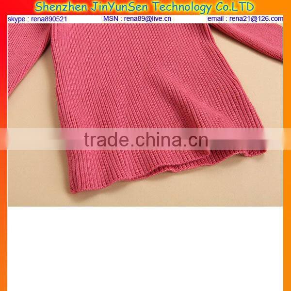 wool hand knitted winter kid sweater design