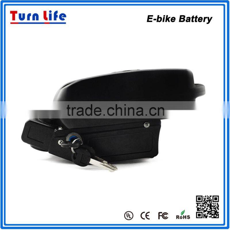 Slim 36v lifepo4 battery pack lithium ion external battery pack for ebike