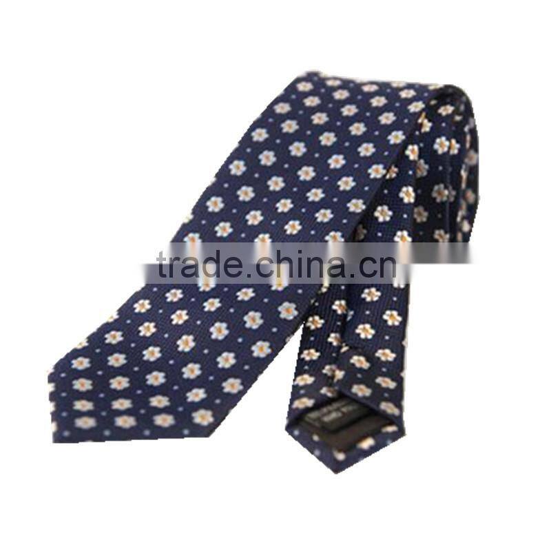 Custom Fashion Style Polyester Silk Necktie For Men's Wholesale