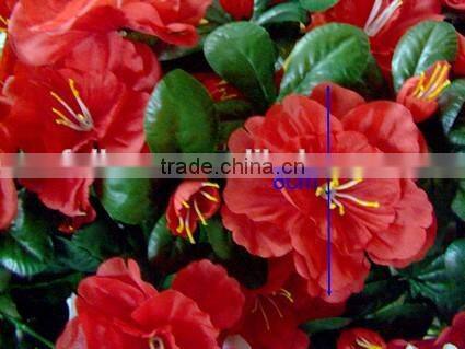 Wall Hanging Flowers Decoration L 37" Artificial Azalea Flowers Vine