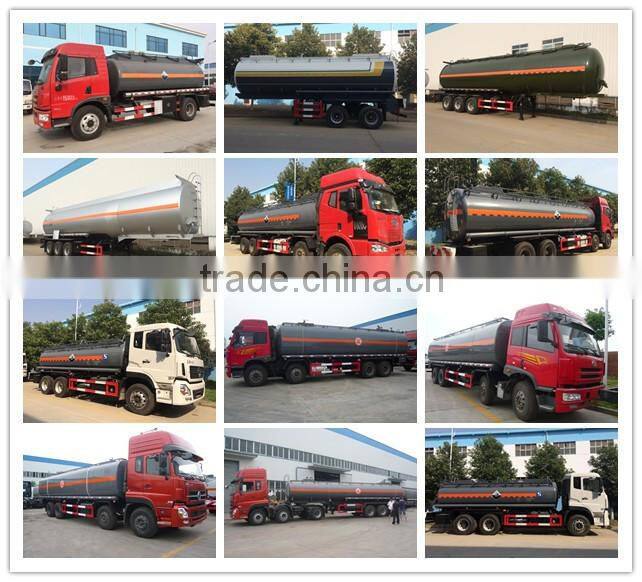 4x2 dongfeng 9000L chemical liquid tank truck dimensions