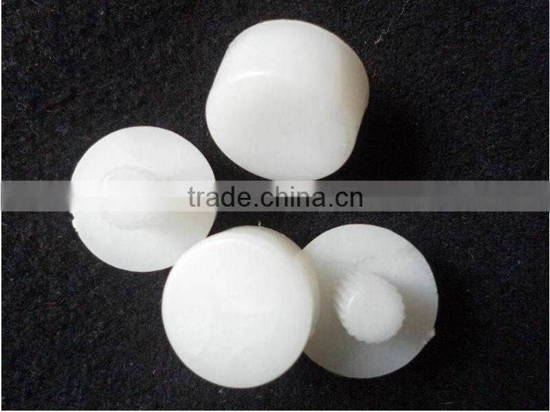 Plastic furniture foot pad