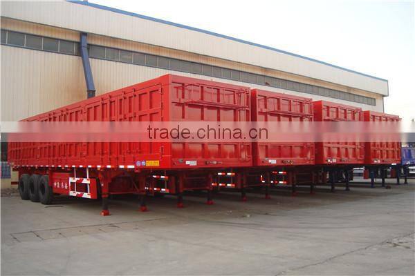 CIMC Manufacturing Steel 3 Axle Enclosed Container Truck Trailer For Sale