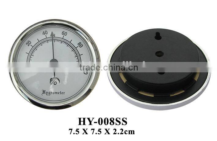 Wholesale Cigar humidor box use analog hygrometer