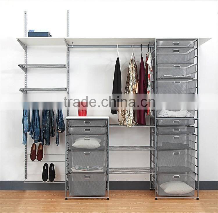 DIY Metal Bracket for Garment and Home Storage Baskets Furniture