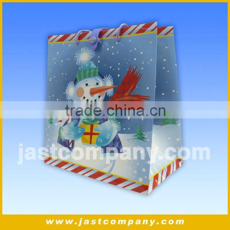 Wholesale Musical Christmas Paper Gift Bag
