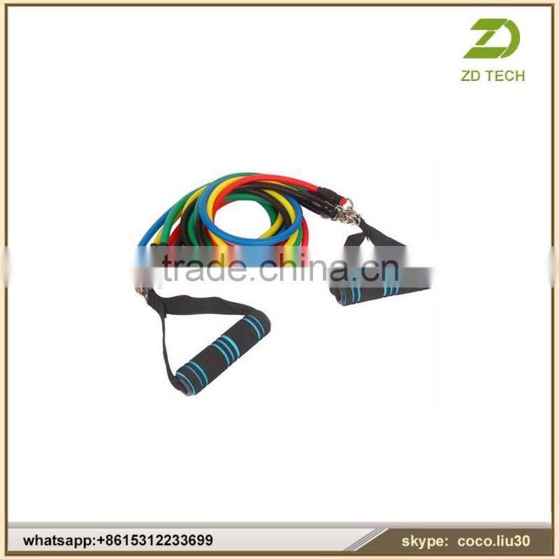 11PCS Resistance Bands, Exercise Bands, Yoga Bands ZDS2008