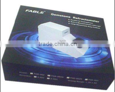 Refractometer with Accuracy of 0.002 and built-in lighting system