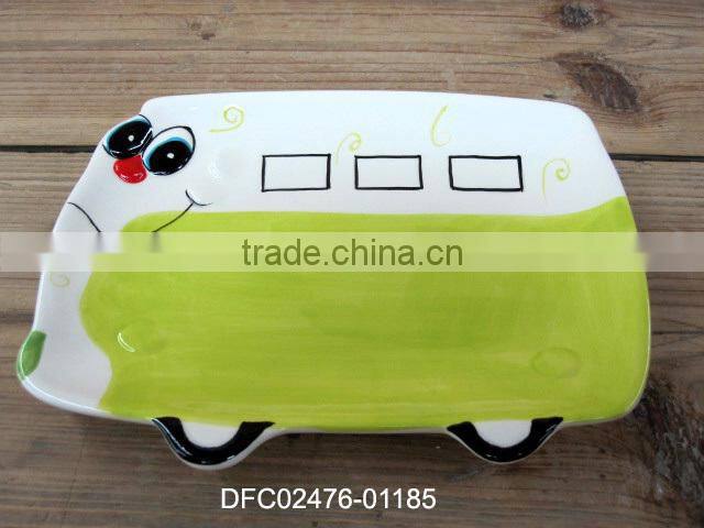 new cute decorative ceramic car mug,child mug,carton mug,car design mug