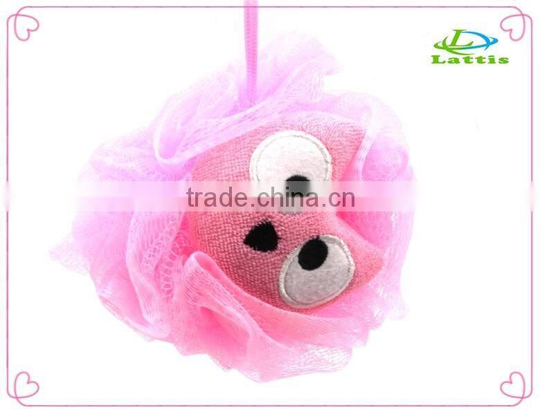 popular animal shaped bath sponge for shower