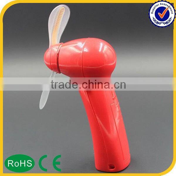 Factory custom portable rechargeable fan with led light
