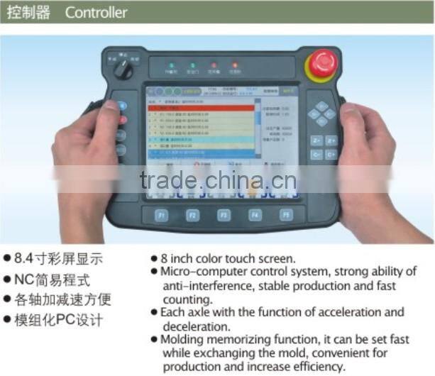 Programmable robot arm for picking and placing products