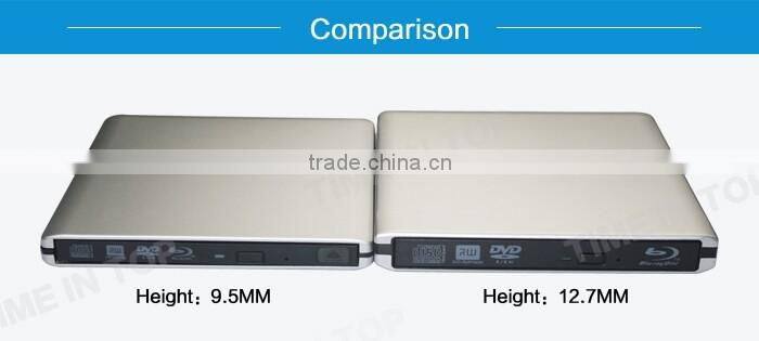 USB3.0 Super Slim External Blu-ray Burner, Inside drive: Panasonic UJ272