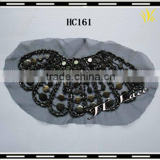 HC155 Handmade leaf shape epaulet collar