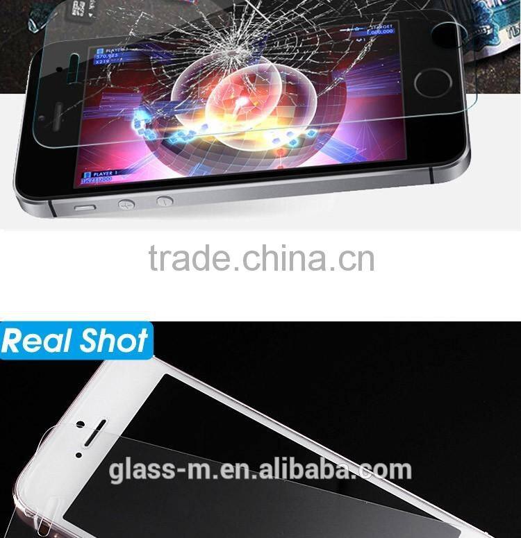 GLASS-M Anti Glare Tempered Glass for iPhone SE