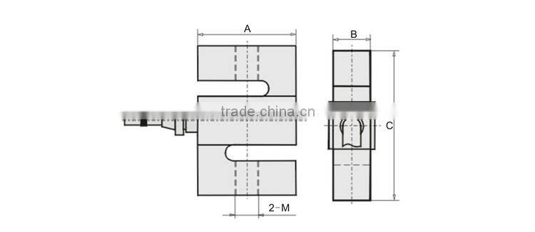GSL301 S type load cell sensor 1000kg