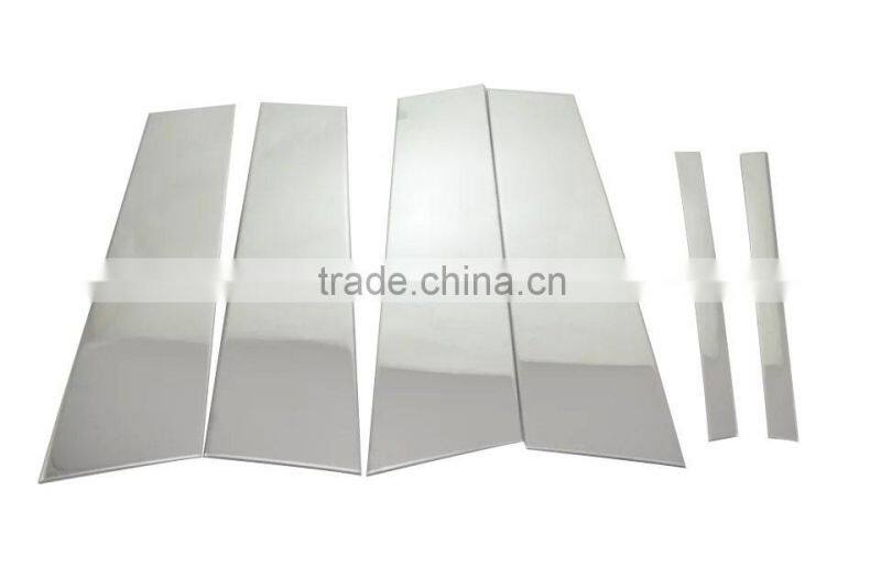 Window Sill Center Pillar Cover Trim 6 Pcs ABS Chrome For Gla 2015 Spart Parts Accessories