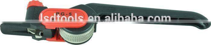 PG-5 Ratchet Cable Stripper, Circle Cable Stripping Tool, cable skninning plier